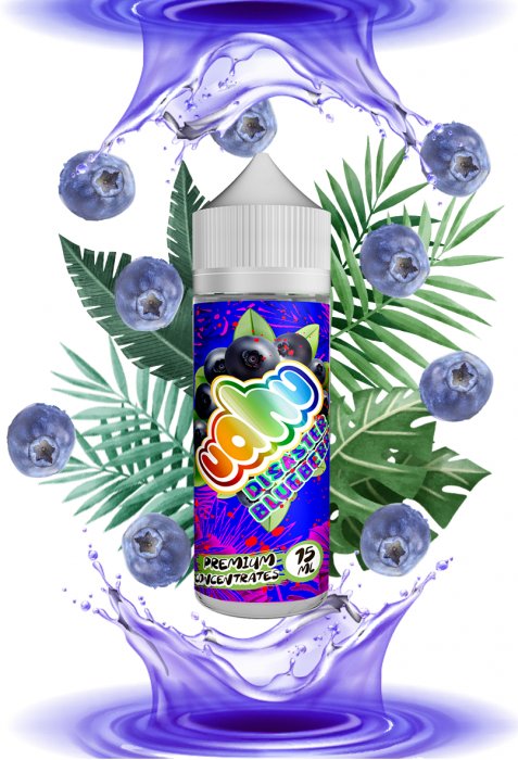 Příchuť UAHU Shake and Vape 15ml Disaster Blueberry