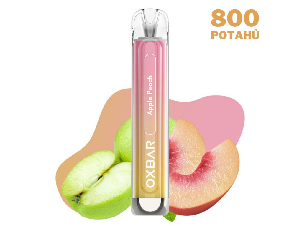 OXVA OXBAR C800 APPLE PEACH e-cigareta