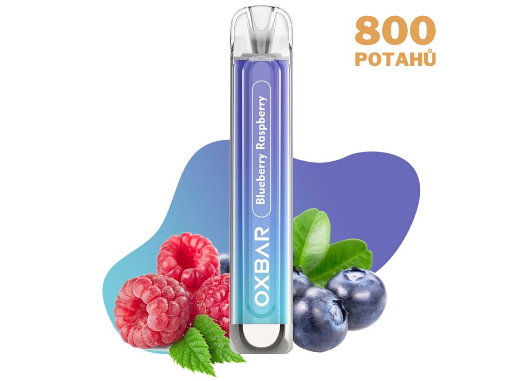 OXVA OXBAR C800 BLUEBERRY RASPBERRY e-cigareta