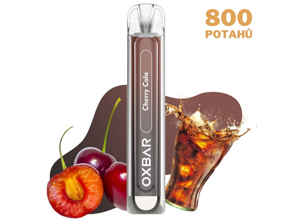 OXVA OXBAR C800 CHERRY COLA e-cigareta