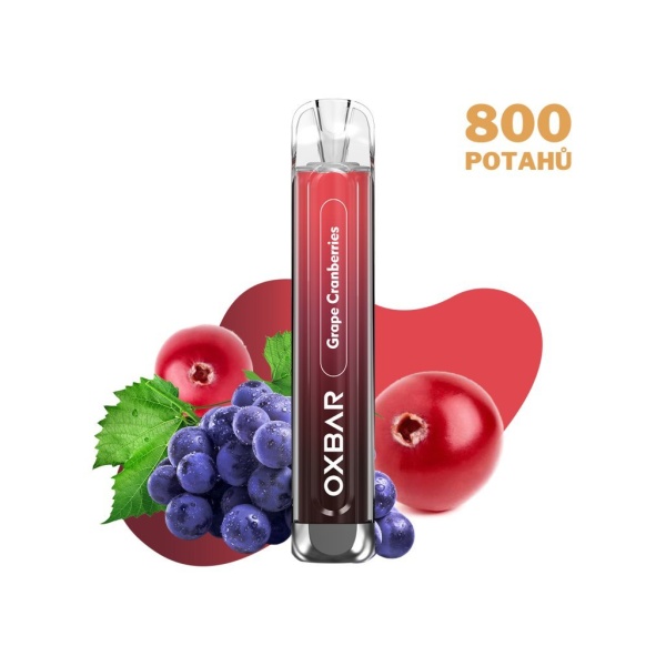 OXVA OXBAR C800 GRAPE CRANBERRIES e-cigareta