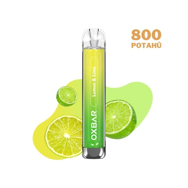 OXVA OXBAR C800 LEMON & LIME e-cigareta