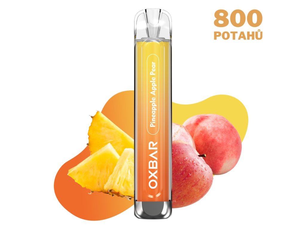 OXVA OXBAR C800 PINEAPPLE APPLE PEAR e-cigareta