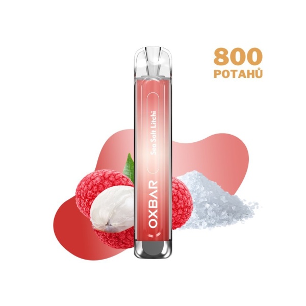 OXVA OXBAR C800 SEA SALT LITCHI e-cigareta