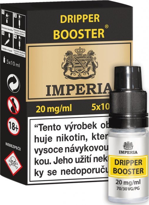 Booster IMPERIA Dripper PG30-VG70 5x10ml-20mg