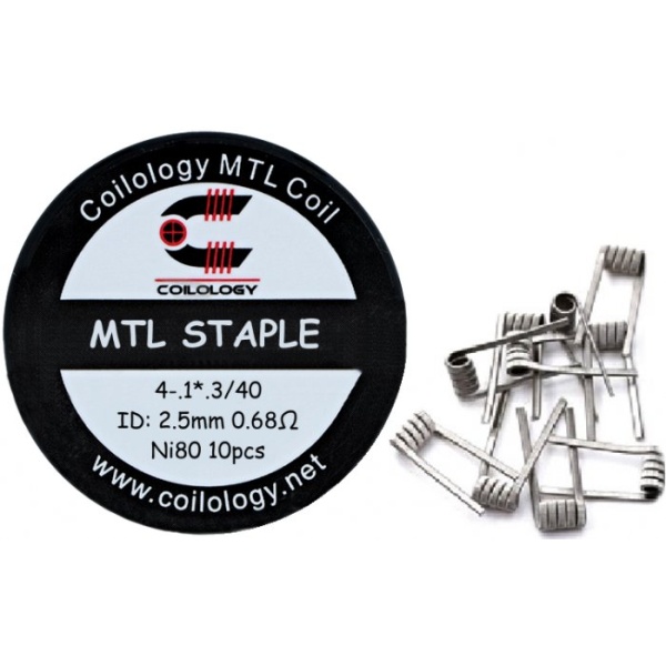 Coilology MTL Staple předmotané spirálky Ni80 0