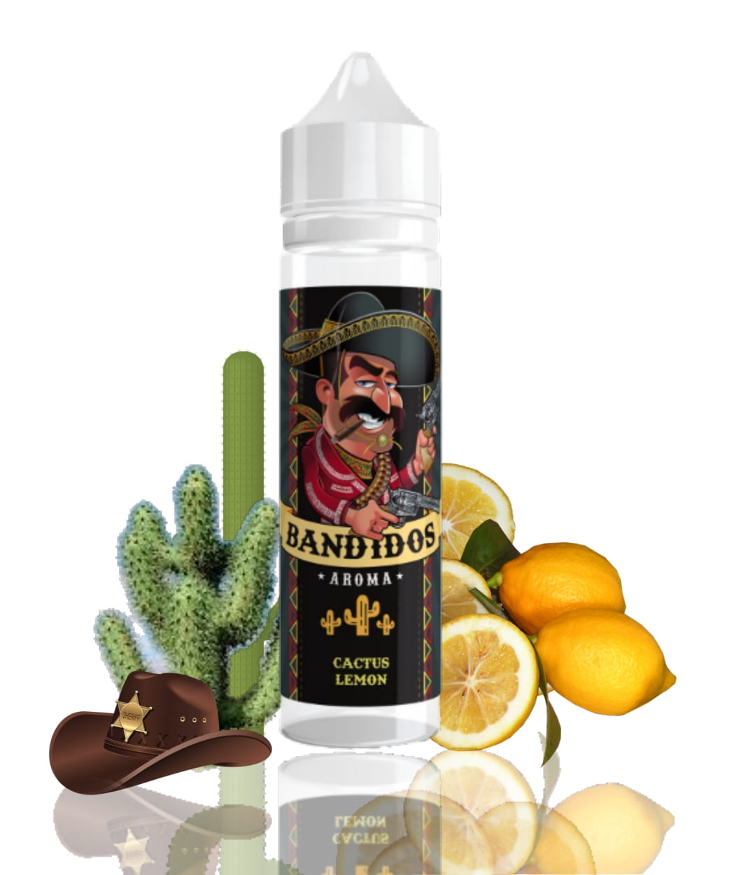 EXPRAN GmbH Příchuť Bandidos - Cactus Lemon (Shake & Vape)