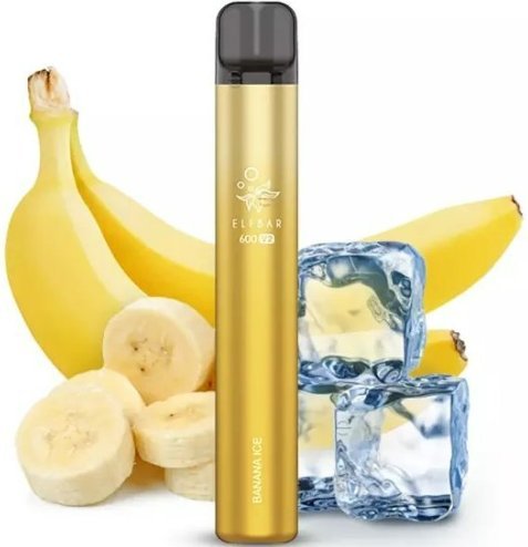 Elf Bar 600 V2 e-cigareta Banana Ice 20mg