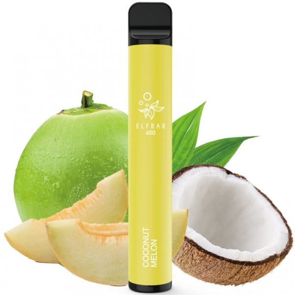 Elf Bar 600 e-cigareta 20mg Coconut Melon