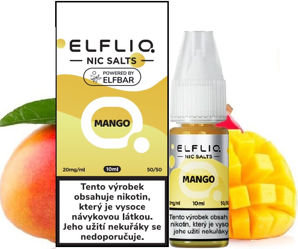 Elf Bar Liquid ELFLIQ Nic SALT Mango 10ml - 20mg