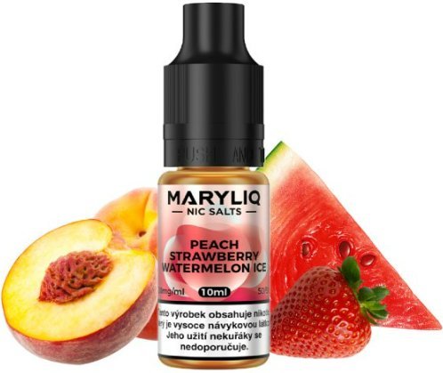 Elf Bar Liquid MARYLIQ Nic SALT Peach Strawberry Watermelon Ice 10ml - 20mg