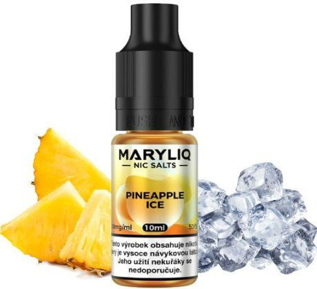 Elf Bar Liquid MARYLIQ Nic SALT Pineapple Ice 10ml - 20mg