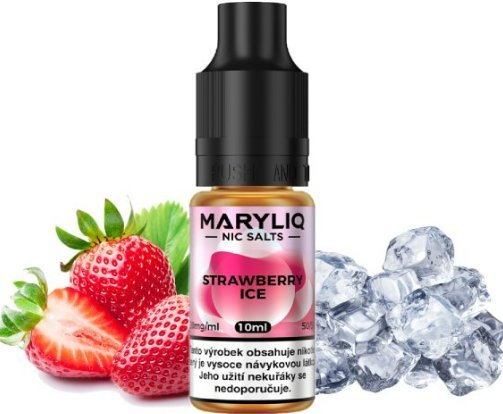 Elf Bar Liquid MARYLIQ Nic SALT Strawberry Ice 10ml - 20mg