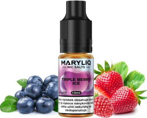 Elf Bar Liquid MARYLIQ Nic SALT Triple Berry Ice 10ml - 20mg