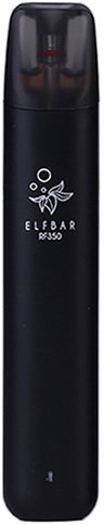 Elf Bar RF350 Pod e-cigareta 350mAh - Black 1 ks