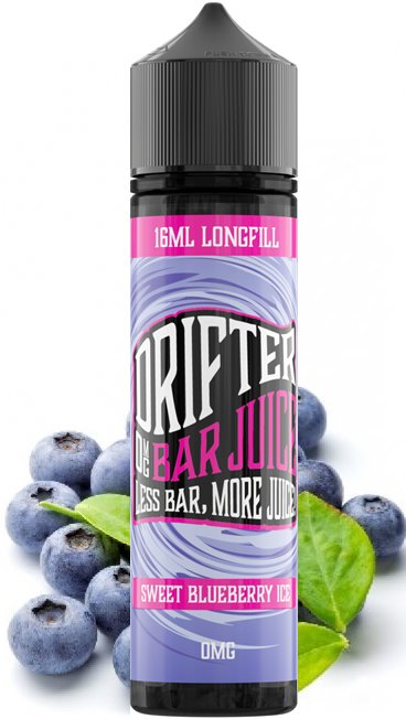 Juice Sauz Příchuť Drifter Bar Juice S&V 16ml Sweet Blueberry Ice