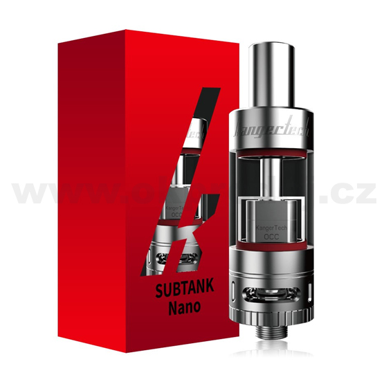 Kangertech Subtank Nano clearomizer - Stříbrná