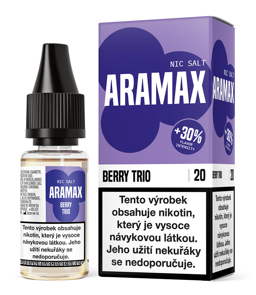 Liquid Aramax Nic Salt - Berry Trio 10ml