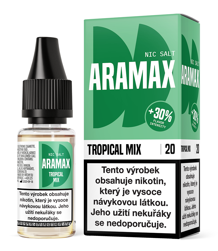 Liquid Aramax Nic Salt - Tropical Mix 10ml