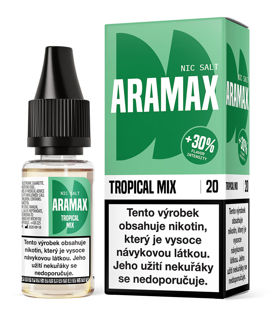 Liquid Aramax Nic Salt - Tropical Mix 10ml