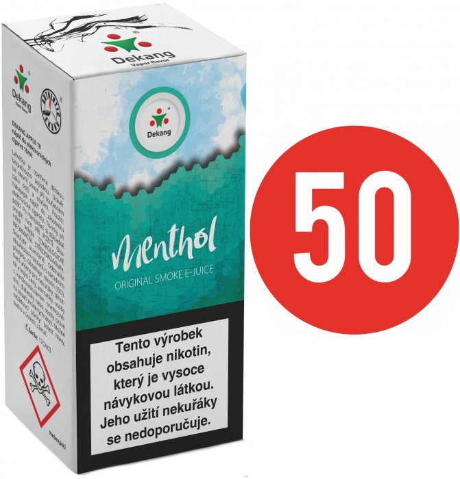 Liquid Dekang Fifty Menthol 10ml - 18mg (Mentol)