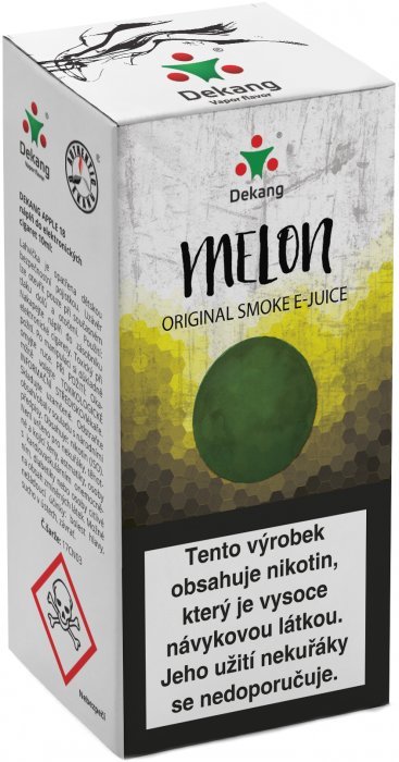 Liquid Dekang Melon 10ml - 6mg (Žlutý meloun)