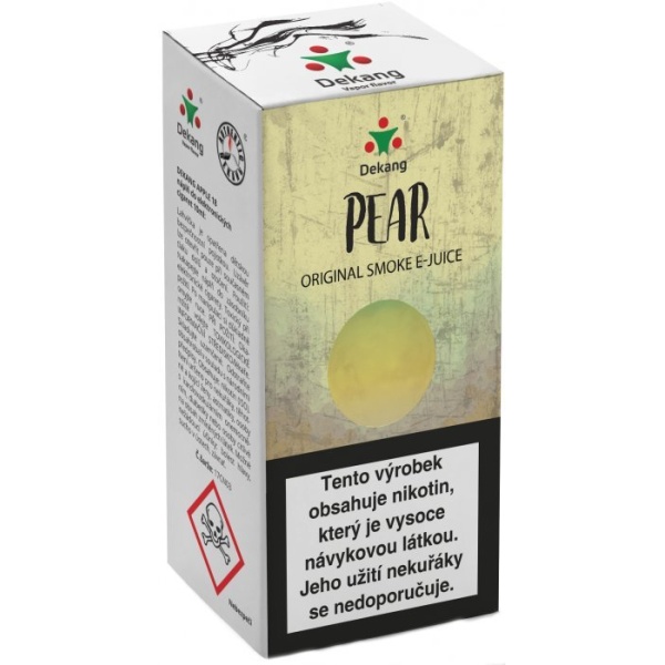 Liquid Dekang Pear 10ml - 6mg (Hruška)