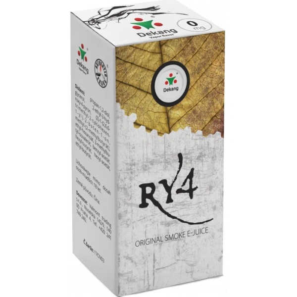 Liquid Dekang RY4 10ml - 0mg (Směs karamelu
