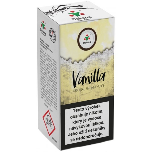 Liquid Dekang Vanilla 10ml - 6mg (Vanilka)