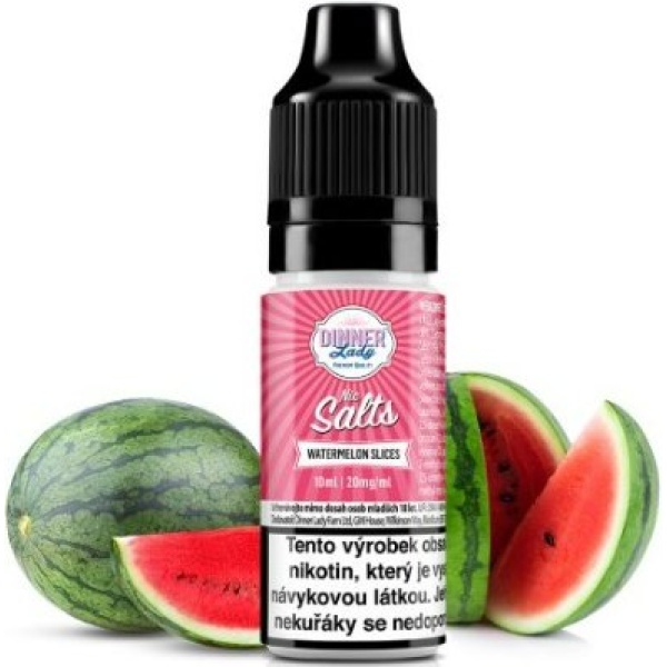 Liquid Dinner Lady Nic SALT Watermelon Slices 10ml - 20mg