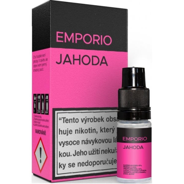 Liquid EMPORIO Jahoda 10ml - 12mg