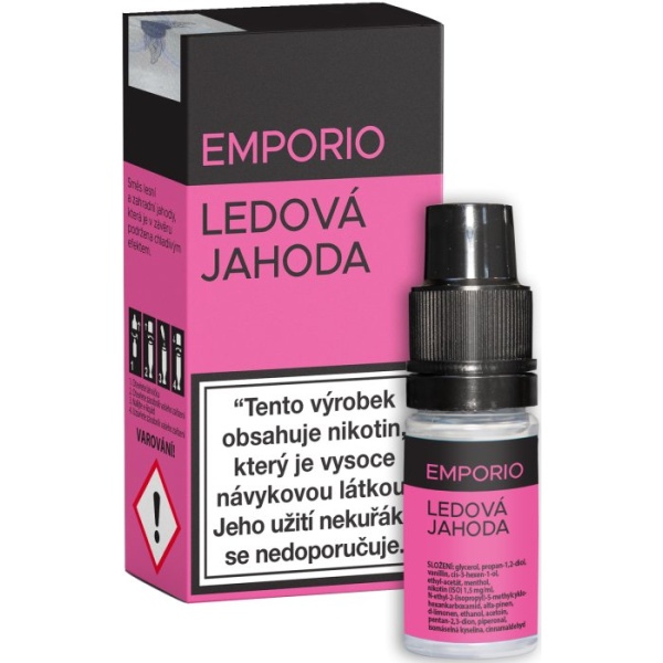 Liquid EMPORIO Ledová Jahoda 10ml - 3mg