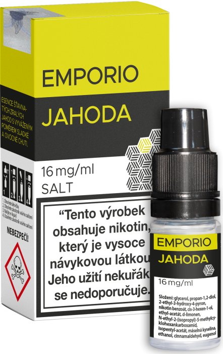 Liquid EMPORIO SALT Jahoda 10ml - 16mg