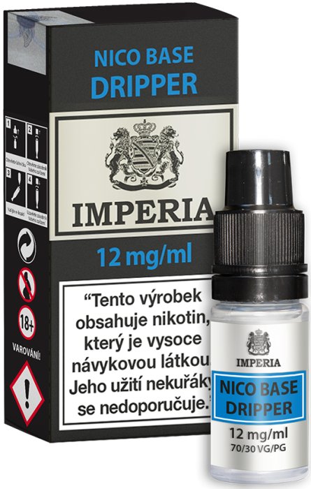 Nikotinová báze IMPERIA Dripper PG30-VG70 10ml-12mg 1Pack