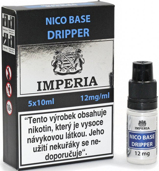 Nikotinová báze IMPERIA Dripper PG30-VG70 5x10ml-12mg