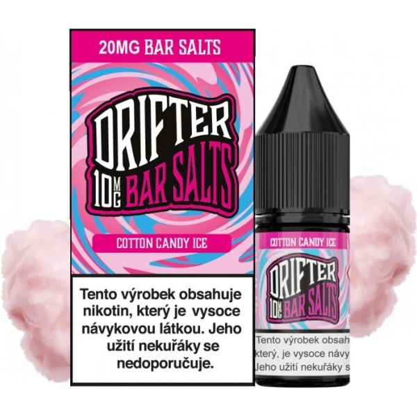 Juice Sauz Liquid Drifter Bar Salts Cotton Candy Ice 10ml - 20mg