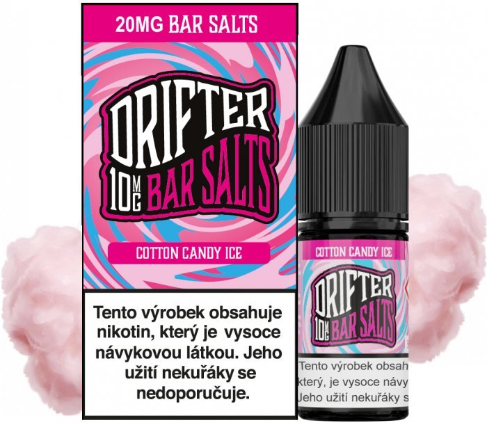 Juice Sauz Liquid Drifter Bar Salts Cotton Candy Ice 10ml - 20mg