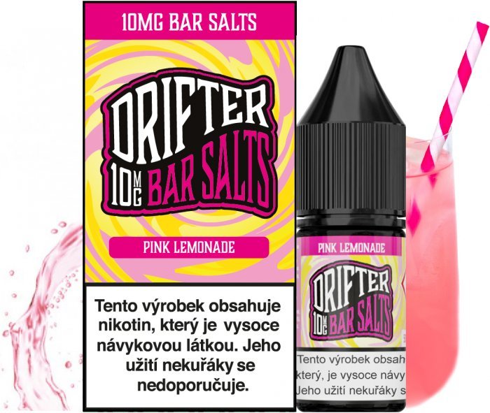 Juice Sauz Liquid Drifter Bar Salts Pink Lemonade 10ml - 10mg