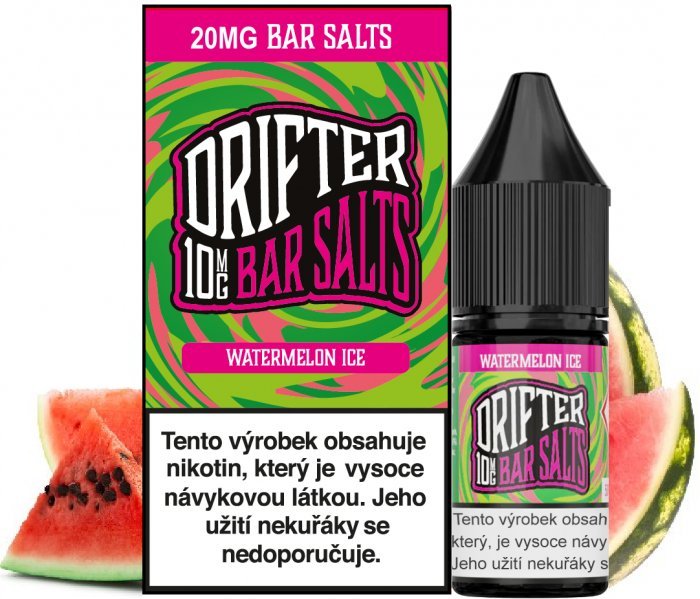 Juice Sauz Liquid Drifter Bar Salts Watermelon Ice 10ml - 20mg