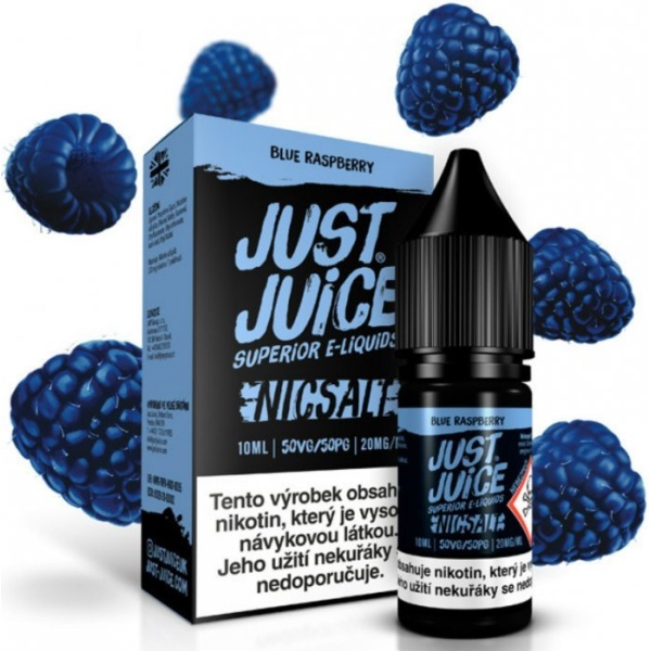 Liquid Just Juice SALT Blue Raspberry 10ml - 20mg