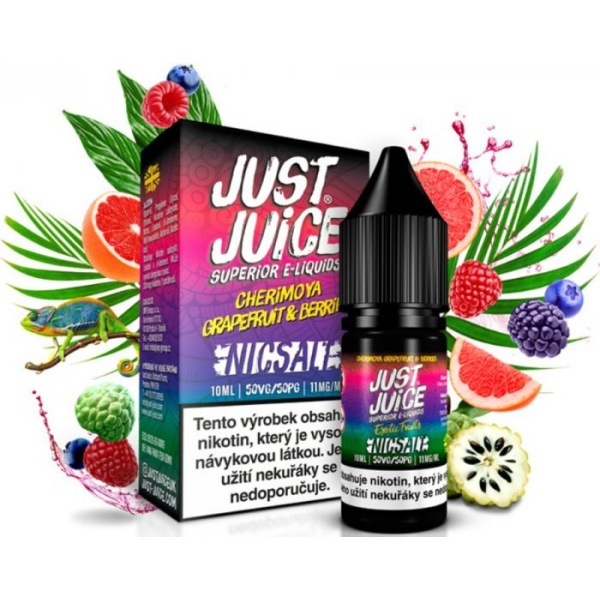 Liquid Just Juice SALT Cherimoya Grapefruit & Berries 10ml - 11mg