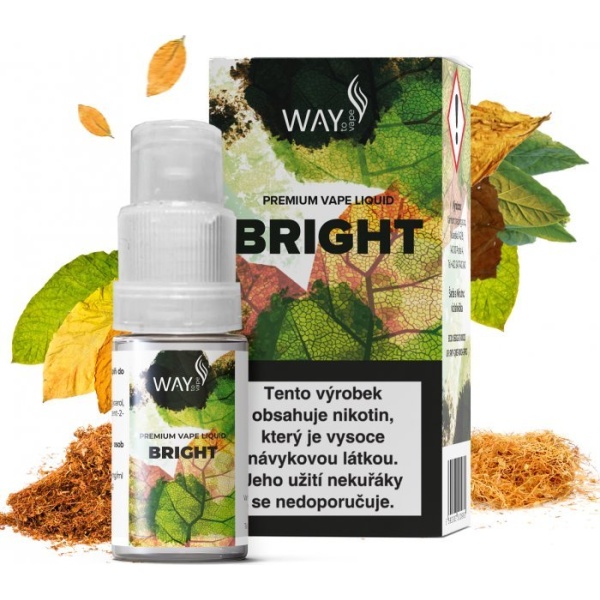 Ostatní Liquid WAY to Vape Bright 10ml-12mg