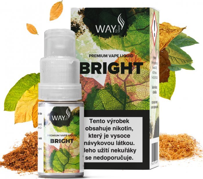 Ostatní Liquid WAY to Vape Bright 10ml-12mg