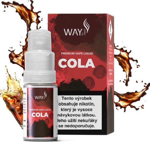 Ostatní Liquid WAY to Vape Cola 10ml-12mg