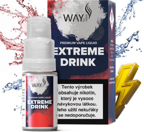 Ostatní Liquid WAY to Vape Extreme Drink 10ml-6mg