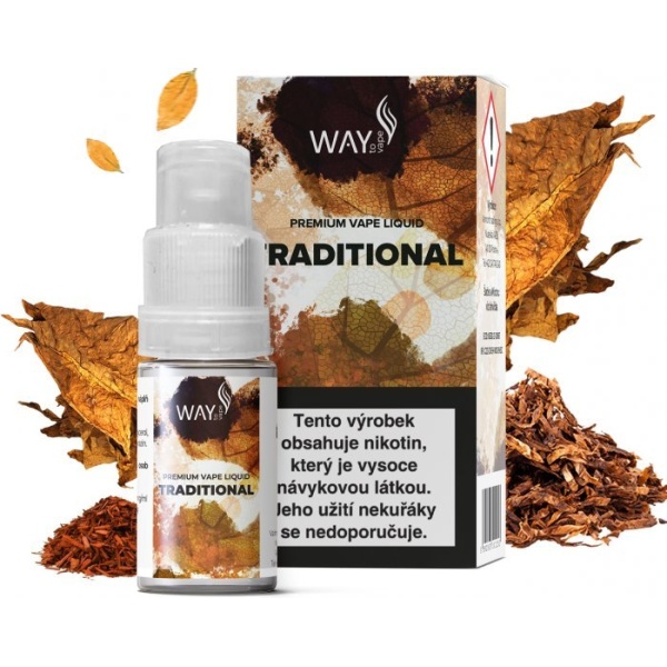 Liquid WAY to Vape Traditional 10ml-6mg