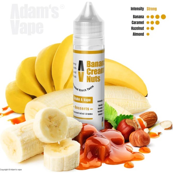 Příchuť Adam´s Vape Shake and Vape 10ml Banana Creamy Nuts