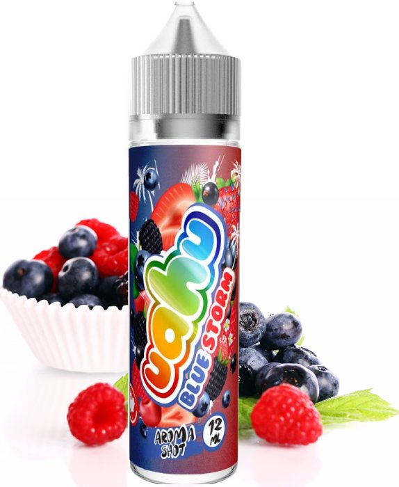 Příchuť UAHU Shake and Vape 12ml Blue Storm