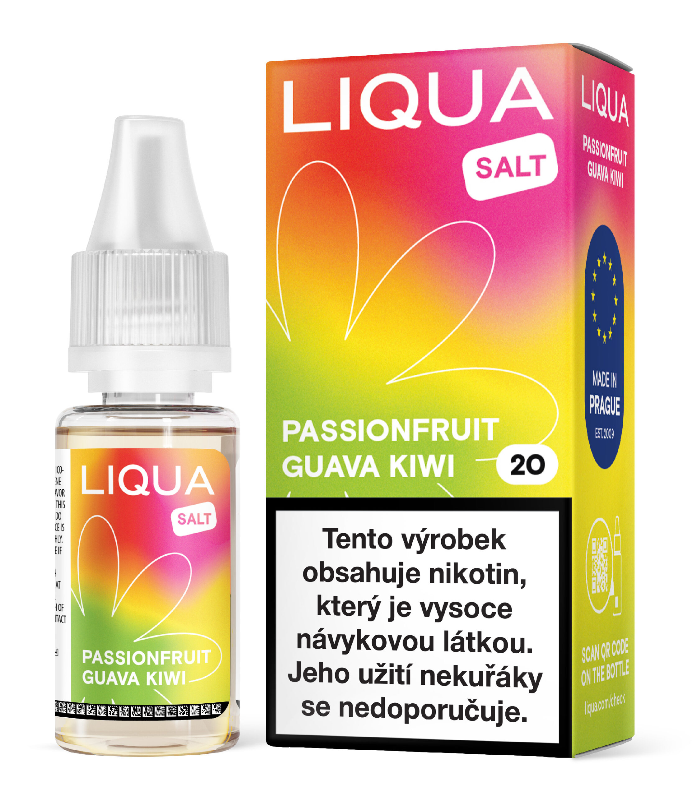 RITCHY Liqua Salt Passionfruit Guawa Kiwi 10 ml 10 mg