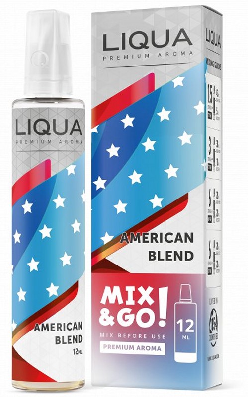 RITCHY Příchuť Liqua Mix&Go 12ml American Blend